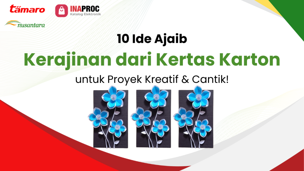 kerajinan dari kertas karton