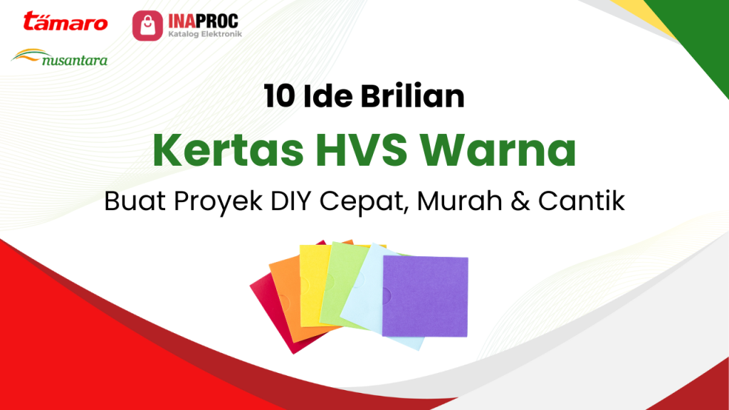 kertas hvs warna