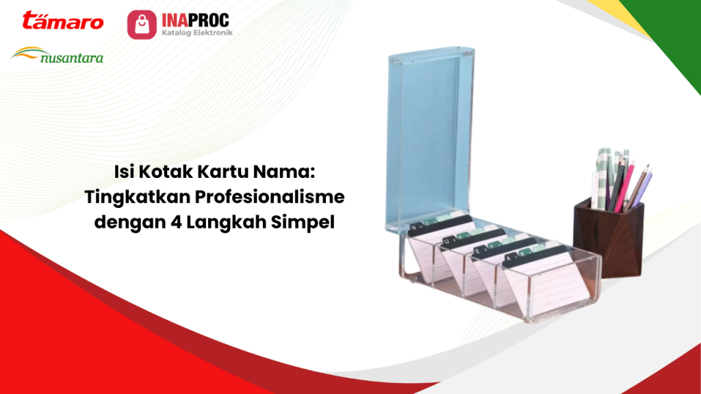 isi kotak kartu nama