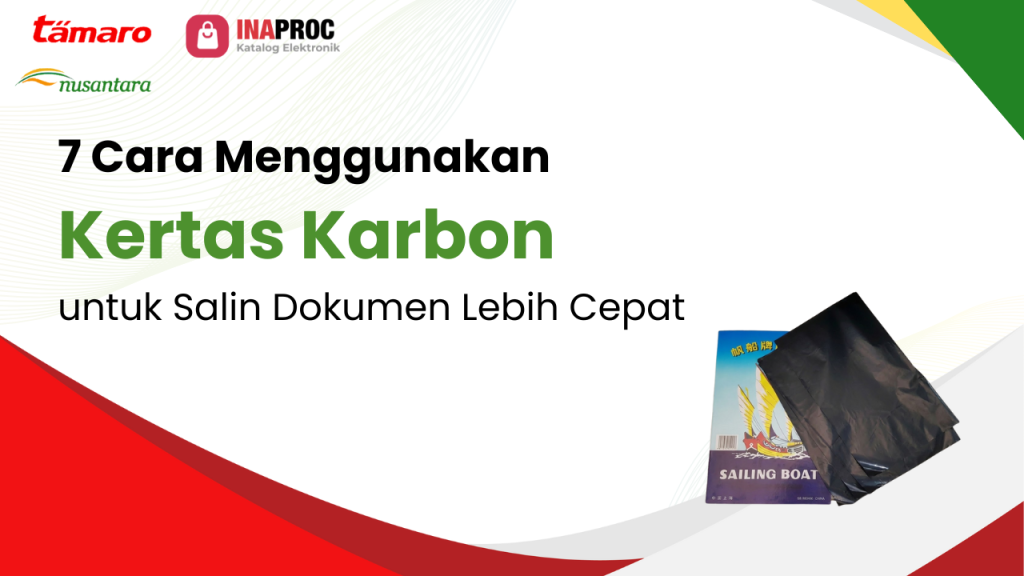 cara menggunakan kertas karbon