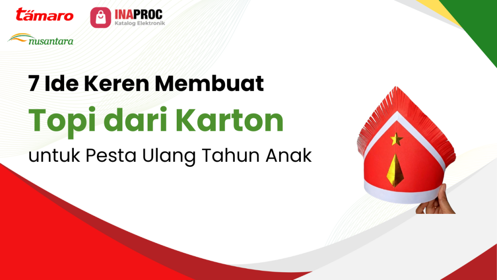 cara membuat topi dengan karton