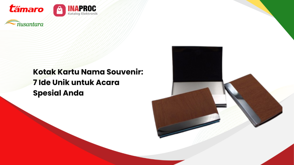 Kotak Kartu Nama Souvenir