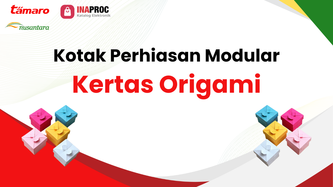 Lihat detail kerajinan dari kertas origami kami di e-Katalog Inaproc Tamaro Nusantara