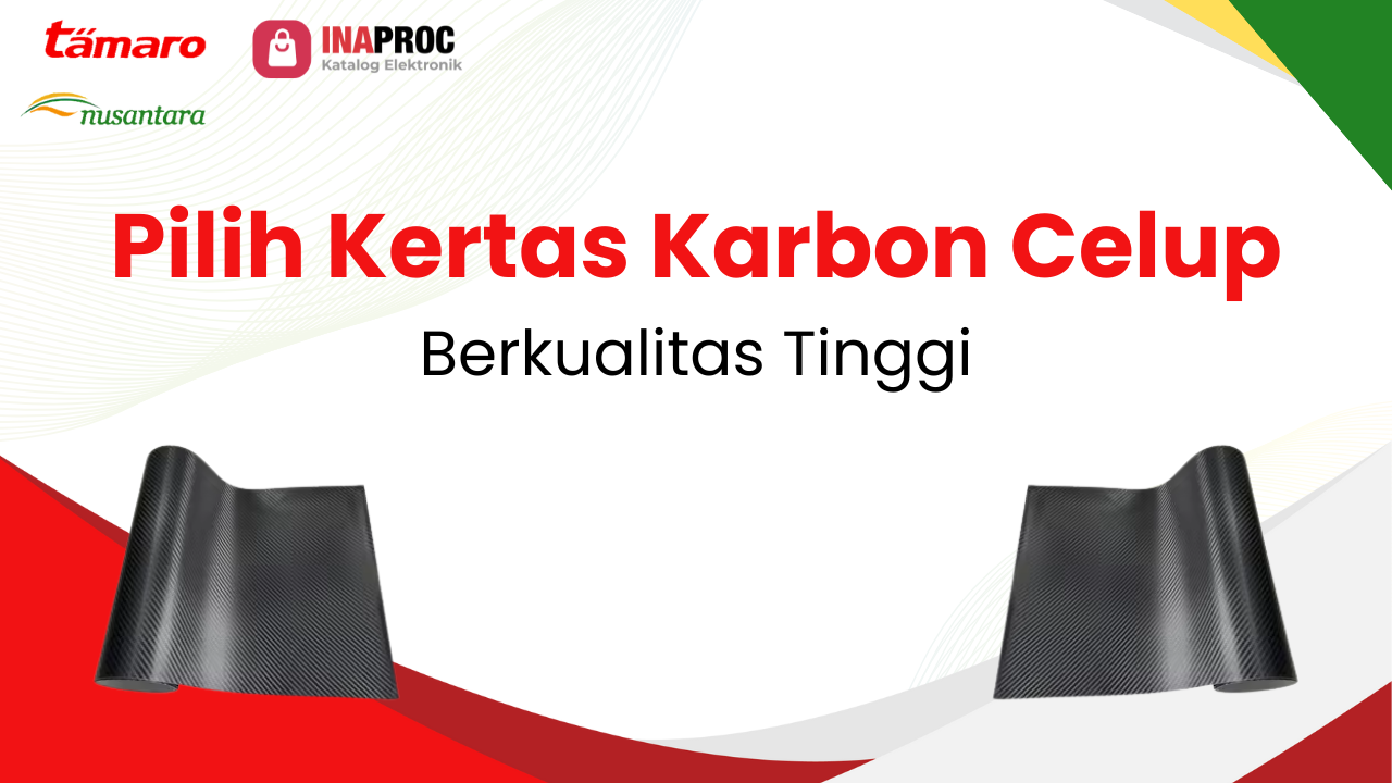 Lihat detail kertas karbon celup kami di e-Katalog Inaproc Tamaro Nusantara
