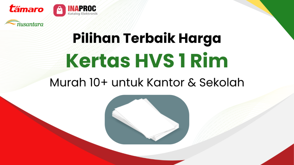 harga kertas hvs 1 rim