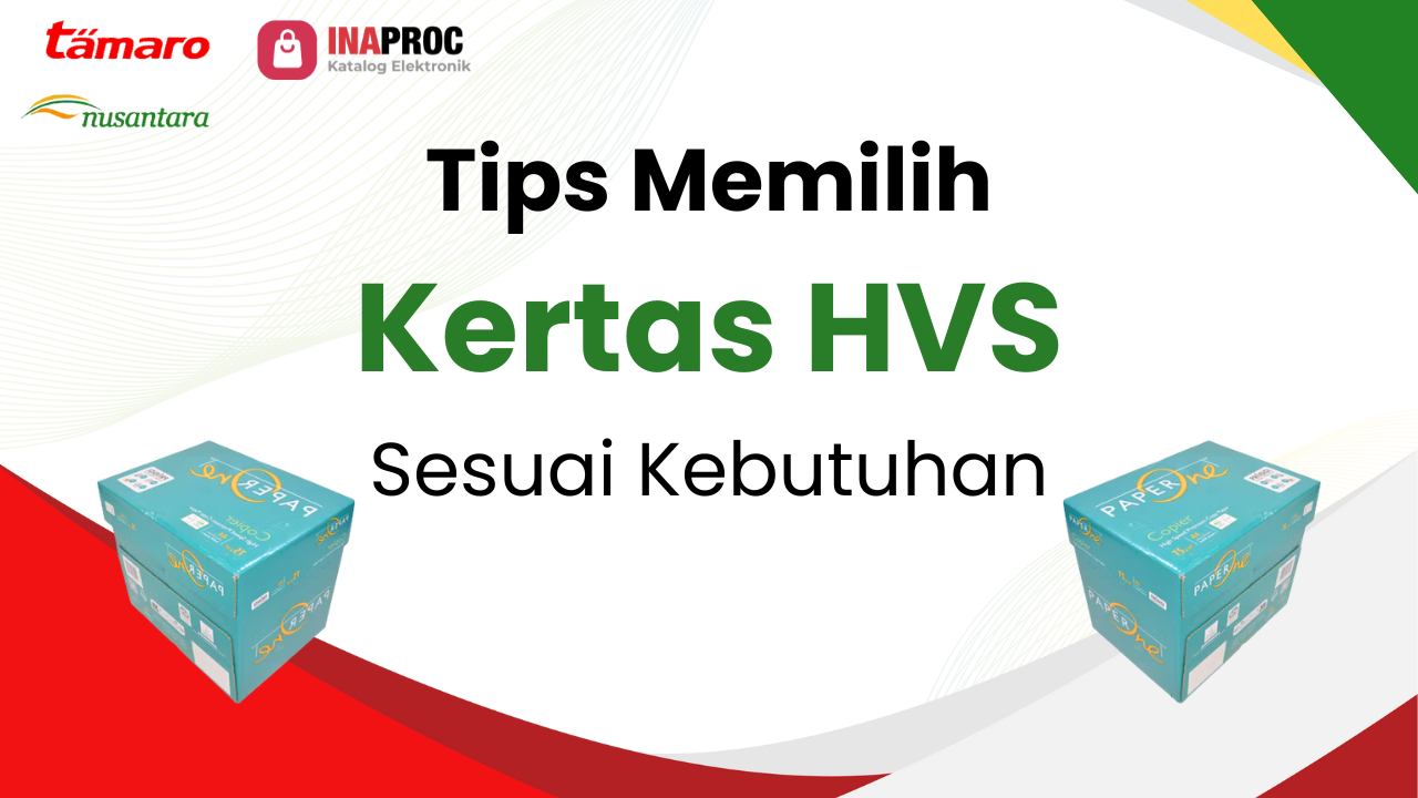 Lihat detail harga kertas hvs kami di e-Katalog Inaproc Tamaro Nusantara