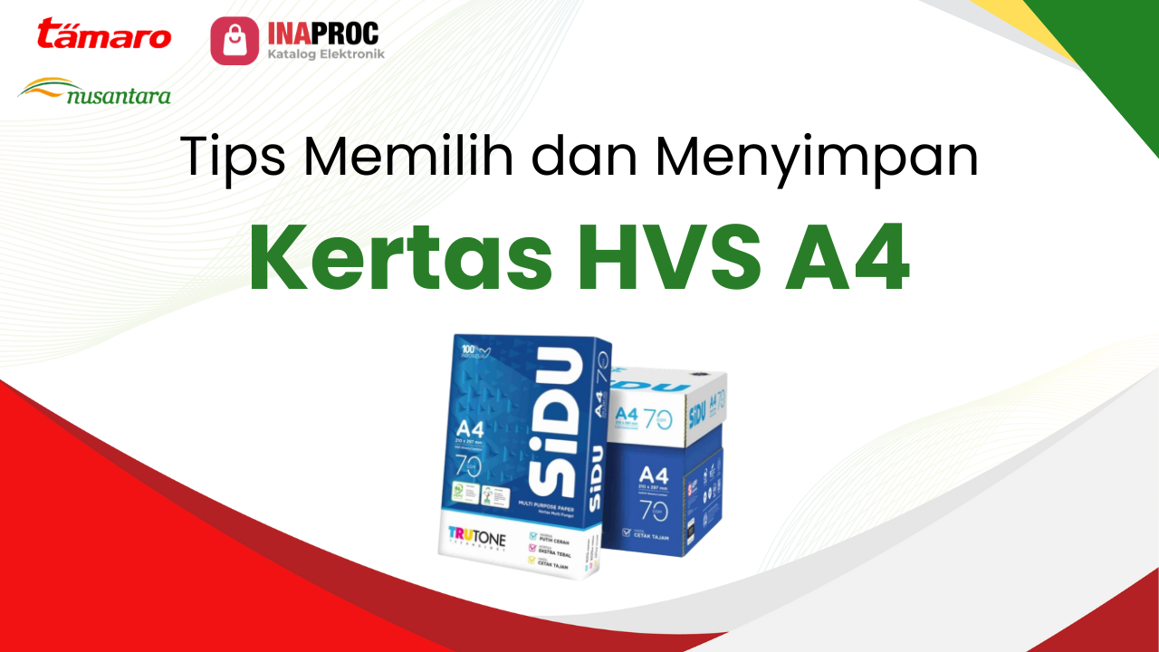 Lihat detail kertas hvs a4 kami di e-Katalog Inaproc Tamaro Nusantara