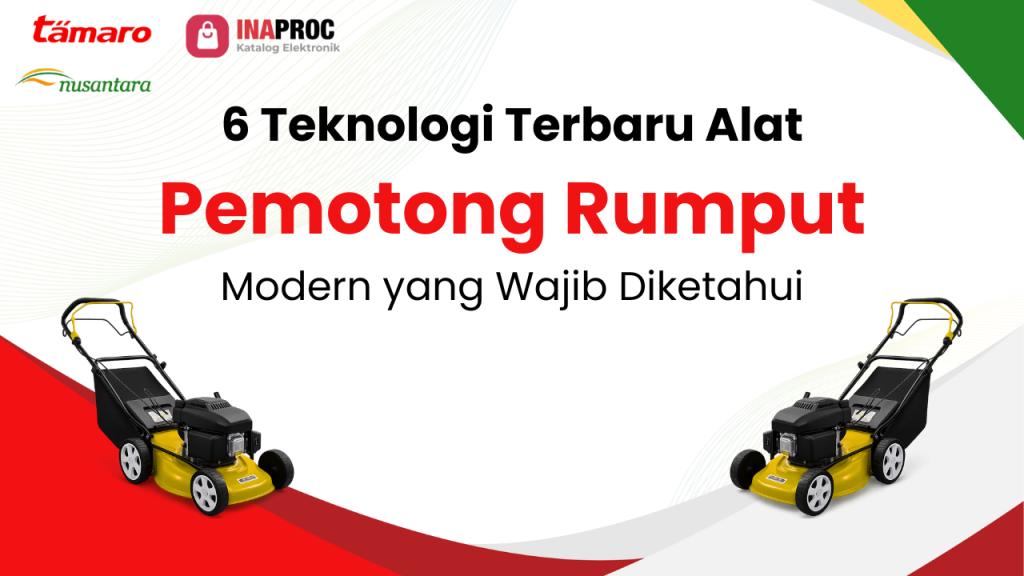 Teknologi terbaru alat pemotong rumput