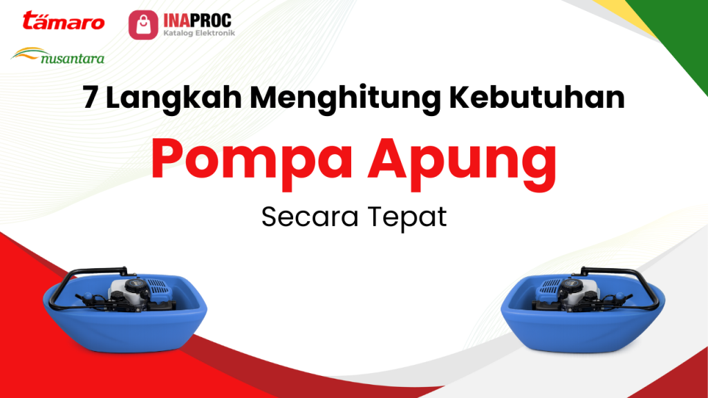 cara menghitung kebutuhan pompa apung