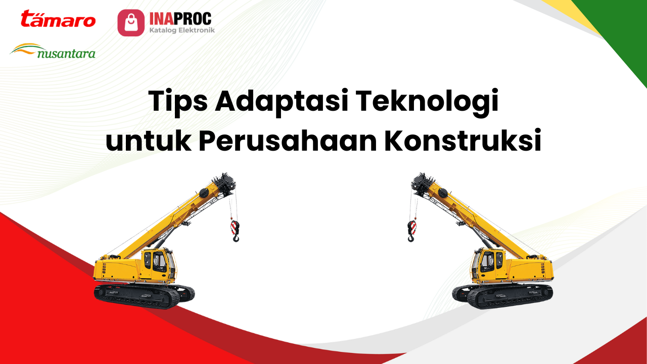 Lihat detail teknologi alat berat kami di e-Katalog Inaproc Tamaro Nusantara