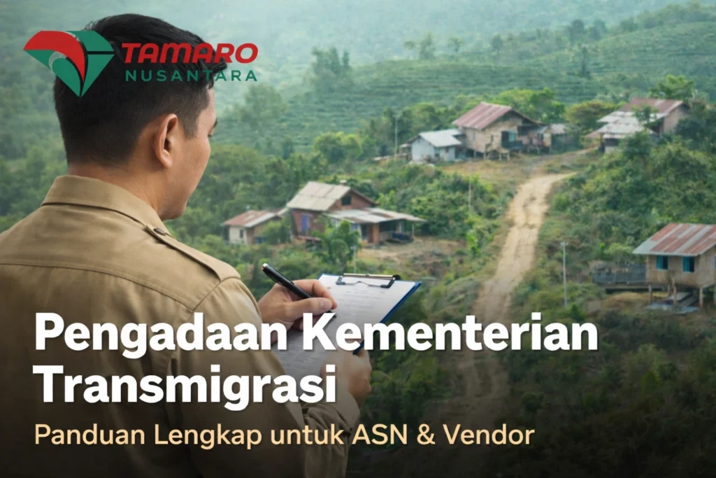 Pengadaan Kementerian Transmigrasi bersama Tamaro Nusantara untuk ASN dan vendor pemerintah