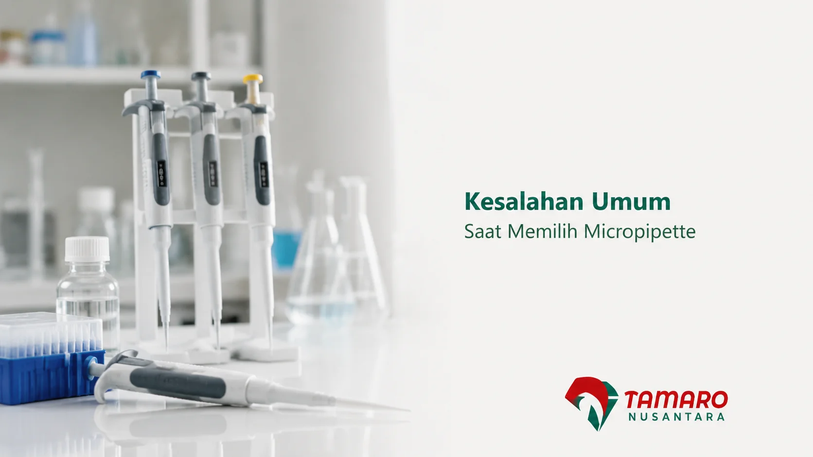 Kesalahan umum saat memilih micropipette untuk kebutuhan laboratorium dan pengadaan alat presisi.