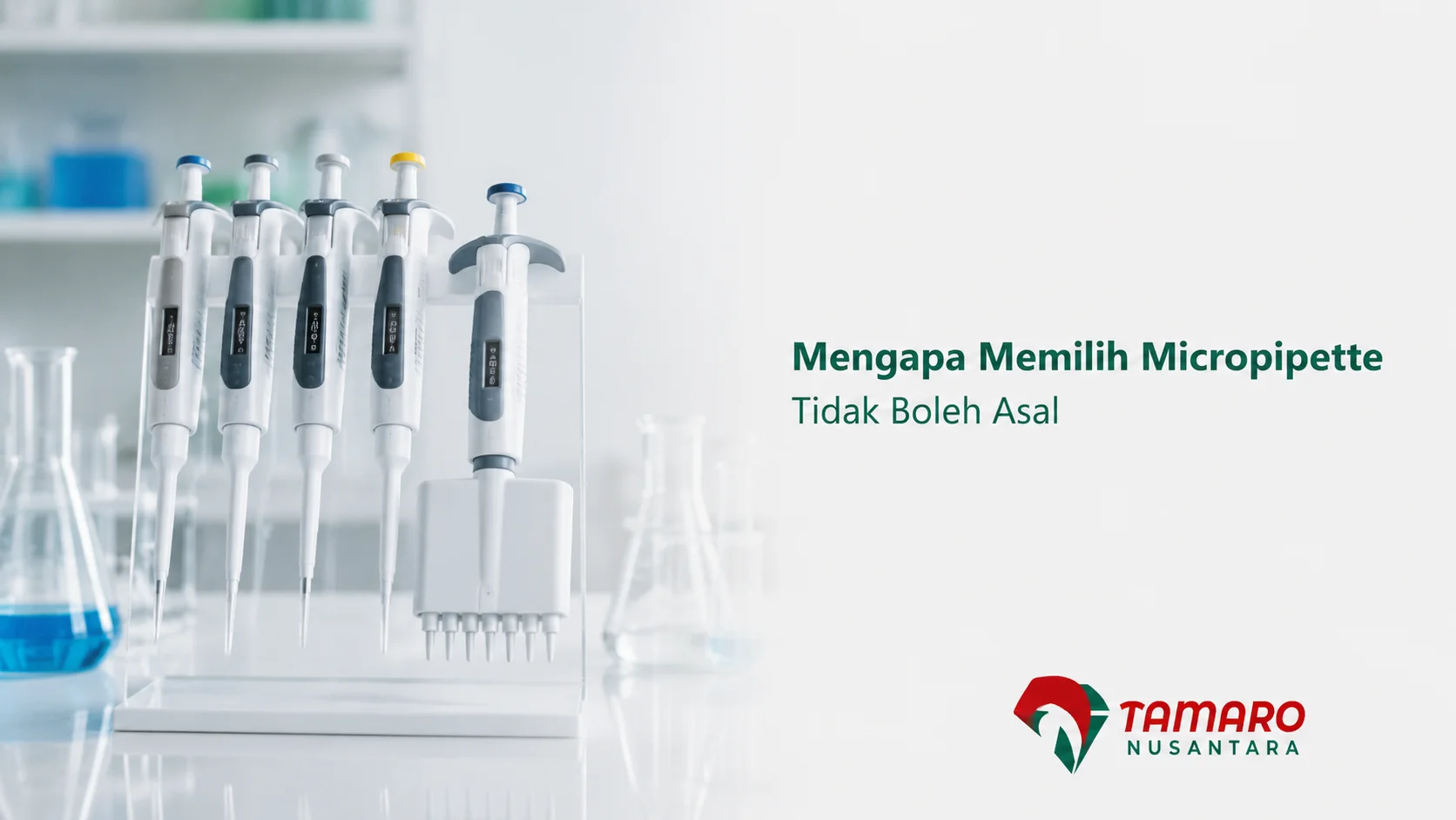 Pemilihan micropipette berkualitas untuk mendukung akurasi dan validitas pengujian laboratorium.