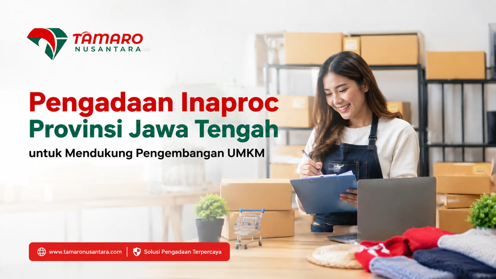 Ilustrasi Gambar Pengadaan Inaproc Provinsi Jawa Tengah untuk mendukung pengembangan UMKM melalui layanan pengadaan pemerintah