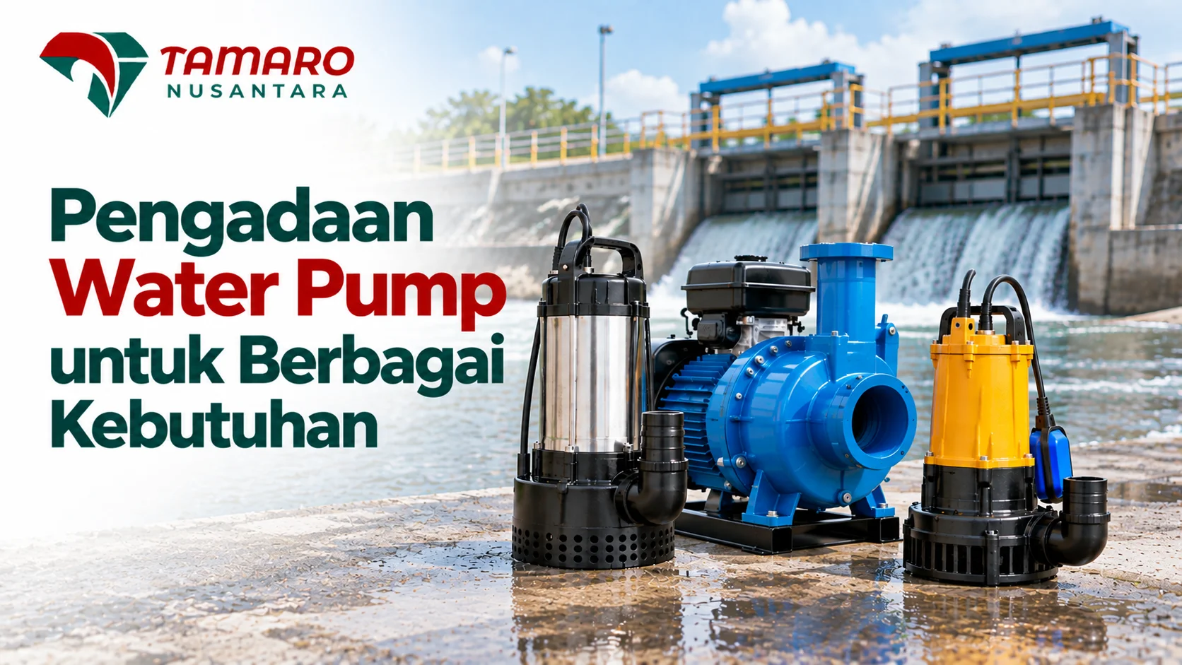 Pengadaan Water Pump INAPROC untuk kebutuhan pompa air berbagai proyek dan instansi pemerintah