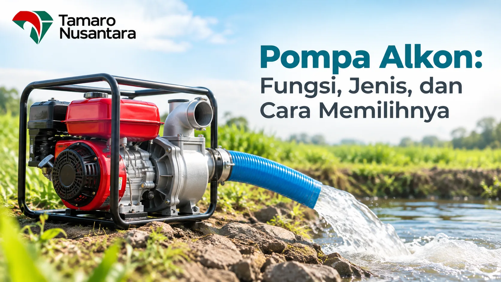 Jual Pompa Alkon e-Katalog untuk kebutuhan irigasi dan pemindahan air