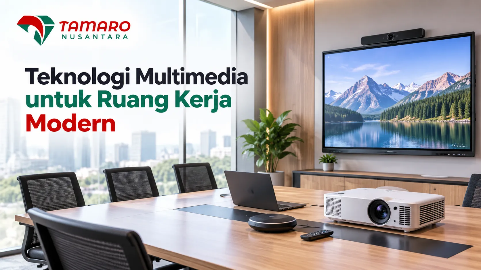 Pengadaan teknologi multimedia instansi untuk ruang kerja modern